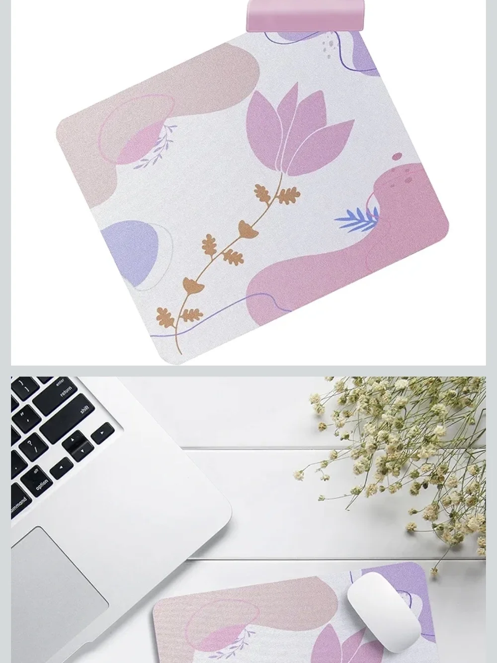 Floral Pastel Placemat Set - Pink & Lavender 2x $10 - Picture 4 of 4